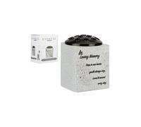 In Loving Memory Grave Vase Memorial with Diamantes