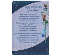 In loving memory of a dear Grandson - Christmas graveside memorial