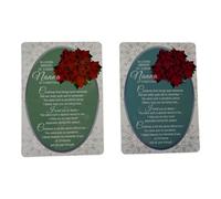 In Loving Memory Of A Dear Nanna Christmas Graveside Keepsake Card