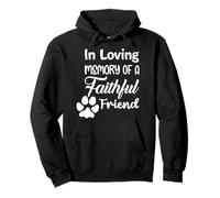 In Loving Memory of a Faithful Friend Pet loss dog cat Shirt Pullover Hoodie