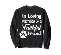 In Loving Memory of a Faithful Friend Pet loss dog cat Shirt Sweatshirt
