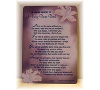in loving memory of a very dear dad graveside card