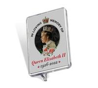 In Loving Memory of Queen Elizabeth II Majesty Sentimental Keepsake Memories Fridge Magnet.