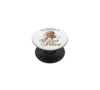 In Loving Memory Pope John Paul II & Dove He Lived For Peace PopSockets Adhesive PopGrip