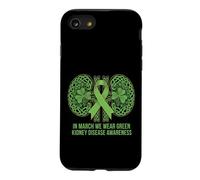 In March We Wear Green Kidney Disease Awareness Shamrock Case for iPhone SE (2020) / 7/8