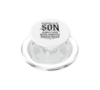 In Memory My Son Always Loved Never Forgotten Forever Missed PopSockets PopGrip for MagSafe