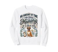 In Memory of a Great Dog, Boxer Pet Loss Sweatshirt