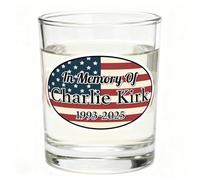 in Memory of Charlie Kirk Sticker, Pray for Charlie Kirk Stickers, Freedom America Patriot Decal, for Laptops, Phones, Water Bottles