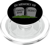 In Memory Of Common Sense and Decency PopSockets PopGrip for MagSafe