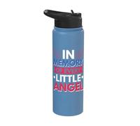 in Memory of Every Little Angel Stainless Steel Insulated Water Bottle
