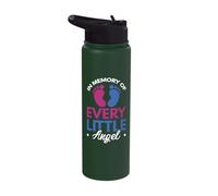 in Memory of Every Little Angel Stainless Steel Insulated Water Bottle