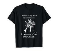in Memory of My Daughter - Heaven Value Graphic T-Shirt, Men, Black, S