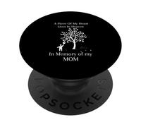 In Memory Of My Mom - Heaven PopSockets Adhesive PopGrip