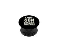 In Memory Of My Son Always Loved Never Forgotten Heaven PopSockets Adhesive PopGrip