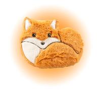 iN Microwave Heating Pads for Cramps, Pain Relief - Plush Wheat & Lavender Microwavable Heating Pads for Anxiety & Cuddle - Stress Relief for Women & Girls - Moist Heat Pack with Washable Cover (Fox)