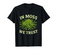 In Moss We Trust Nature Worship Forest Humor T-Shirt