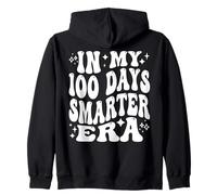 In My 100 Days Smarter Era Student Learning Milestone Zip Hoodie