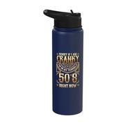 in My 50's Funny 50th Birthday Stainless Steel Insulated Water Bottle