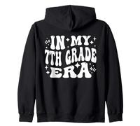 In My 7th Grade Era Seventh Grade Student Middle School Zip Hoodie