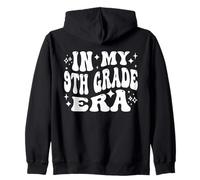 In My 9th Grade Era Freshman High School Student Zip Hoodie