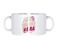 in My Auntie Era White Coffee Mugs Gloss Ceramic Cappuccino Cups with Handle