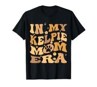 in My Australian Kelpie Mom Era Groovy T-Shirt