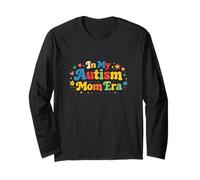 in My Autism Mom Era | Retro Groovy Autism Awareness Long Sleeve T-Shirt