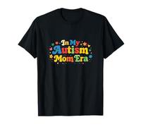 in My Autism Mom Era | Retro Groovy Autism Awareness T-Shirt