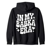 In My Babka Era, Funny Eastern European Grandma Zip Hoodie