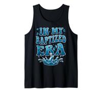 in My Baptized Era Baptism Bible Verse Baptized Christian Tank Top