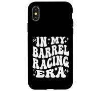 In My Barrel Racing Era Rodeo Cowgirl Horse Rider Western Case for iPhone X/XS