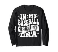 in My Baseball Girlfriend Era - Funny Baseball GF Long Sleeve T-Shirt