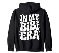 In My Bibi Era, Funny East African Grandma Zip Hoodie