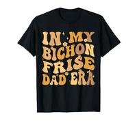 in My Bichon Frise Dad Era Groovy Bichon Tenerife Dog Owner T-Shirt