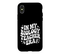 In My Biology Teacher Era, Funny Life Science Lab Instructor Case for iPhone X/XS