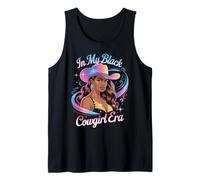 in My Black Cowgirl Era Glam Western Afro Style Women Men Tank Top