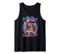 in My Black Cowgirl Era Glam Western Afro Style Women Men Tank Top