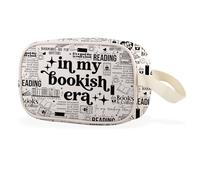 in My Bookish Era Clear Makeup Bag Reading Lover Gift Bookworm Reader Gift (Bookish Era Cbag EU)