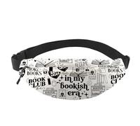 in My Bookish Era Crossbody Waist Pack Bookworm Reader Gift Book Club Merch for Reading Lover (Bookish Era WB EU)