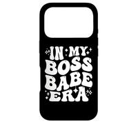 In My Boss Babe Era - Funny Empowered Woman, Entrepreneur Case for iPhone 17 Pro