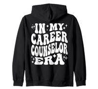 In My Career Counselor Era Student Guidance Professional Zip Hoodie