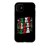In My Christmas Era Cute Groovy Christmas Holiday Xmas Funny Case for iPhone 11