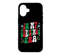 In My Christmas Era Cute Groovy Christmas Holiday Xmas Funny Case for iPhone 16