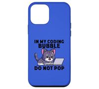 In My Coding Bubble Do Not Pop Cat Whisperer Programmer Case for iPhone 12 mini