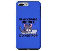 In My Coding Bubble Do Not Pop Cat Whisperer Programmer Case for iPhone 7 Plus/8 Plus
