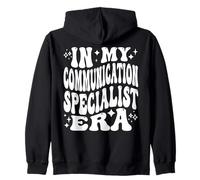 In My Communication Specialist Era PR Marketing Media Zip Hoodie