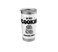 in My Cookie Baking Era Cookies Baking Bake Baker Biscuit Stainless Steel Insulated Tumbler