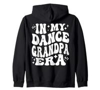 In My Dance Grandpa Era Grandfather Dancing Performer Zip Hoodie