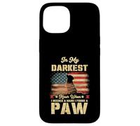 In My Darkest Hour When I Needed A Hand I Found A Paw Case for iPhone 15
