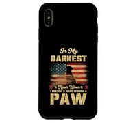 In My Darkest Hour When I Needed A Hand I Found A Paw Case for iPhone XS Max